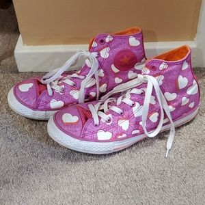 Converse confection heart sneakers